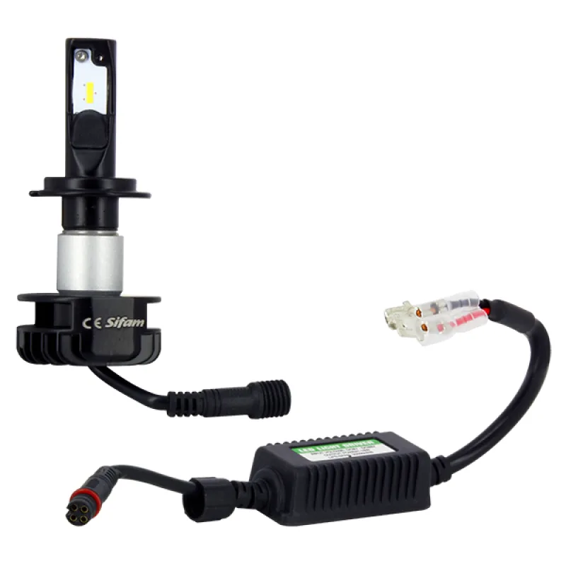 Ampoule H7 LED + Ballast 16W - 2200 Lumens Ampoule H7 LED + Ballast 16W - 2200 Lumens