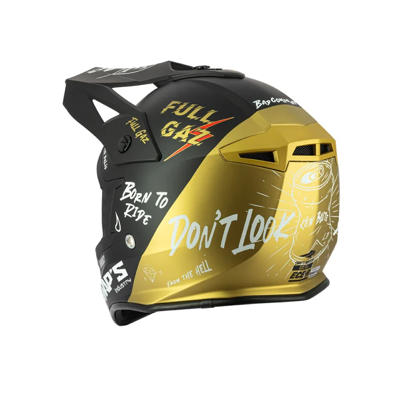 Casque Cross BLUR S818 FullGaz XS