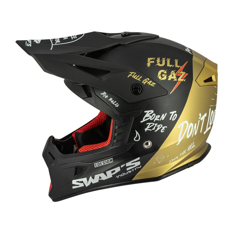 Casque Cross BLUR S818 FullGaz XS