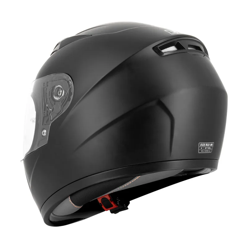Casque enfant S446 SEEKER Uni Noir Mat S