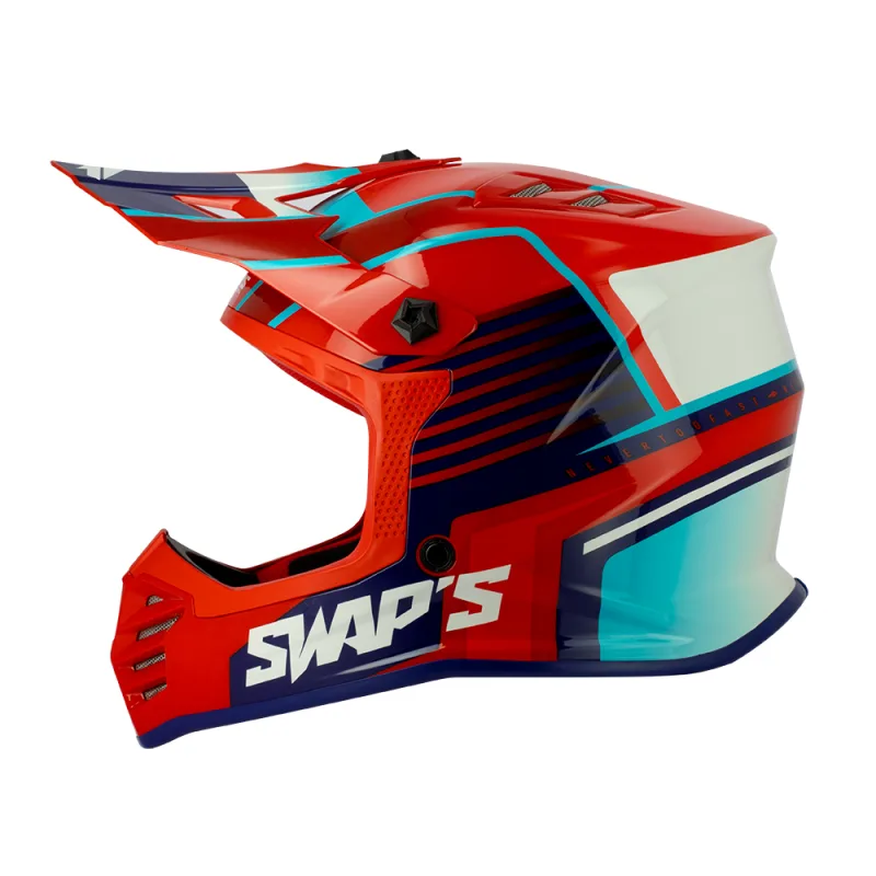 Casque enfant S886 Rock'it RED Mission S