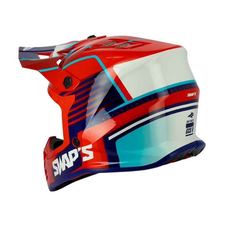 Casque enfant S886 Rock'it RED Mission S