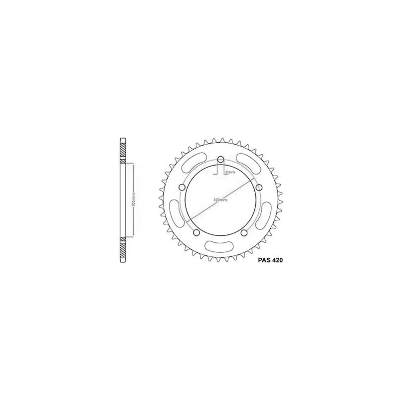 Couronne Gilera 50 Eaglet 98 P