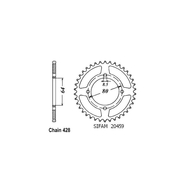 Couronne Rs 125 Dx 76-84