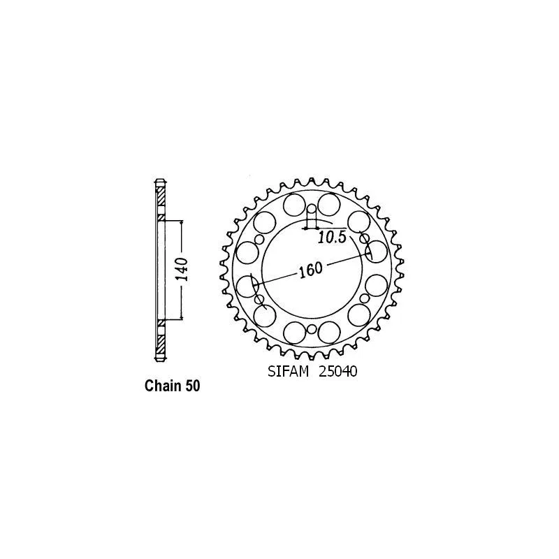 Couronne Zx-11 Zzr 95-98