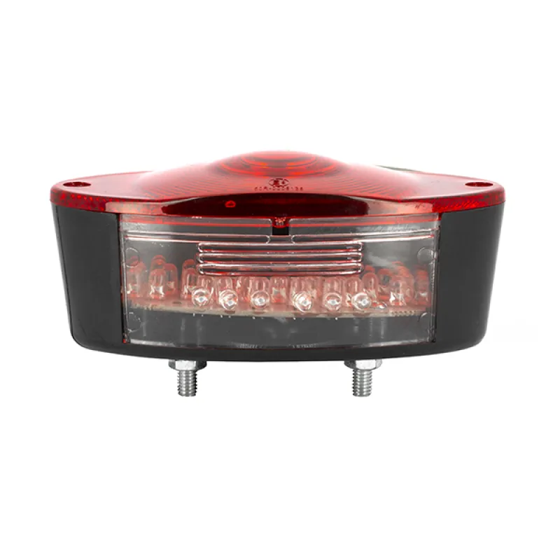 Feu Arrière Ovale Rouge Led - 125 x 63 mm .Profondeur : 52 mm Feu Arrière Ovale Rouge Led - 125 x 63 mm .Profondeur : 52 mm