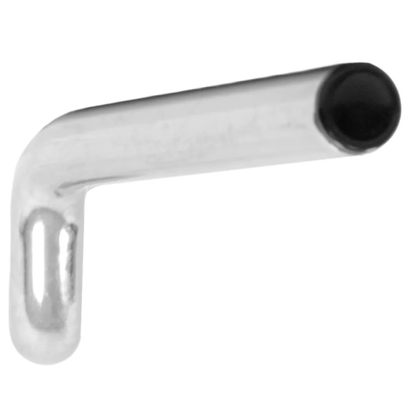 Guidon Acier Chrome Moyen