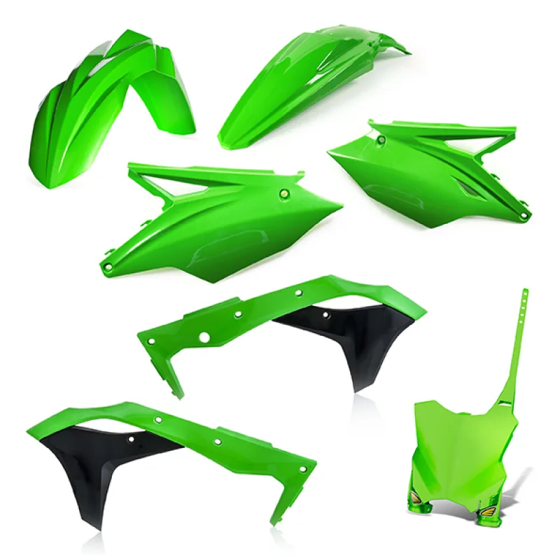 Kit plastique 5 elements KAWASAKI KXF250 18 Kit plastique 5 elements KAWASAKI KXF250 18