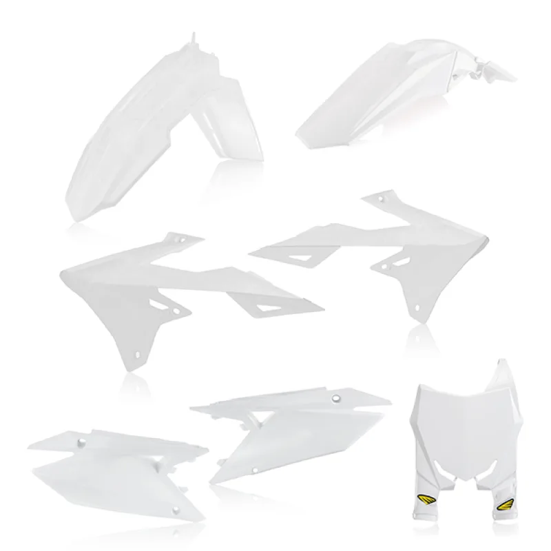 Kit plastique 5 elements SUZUKI RMZ 450 18 - Blanc Kit plastique 5 elements SUZUKI RMZ 450 18 - Blanc