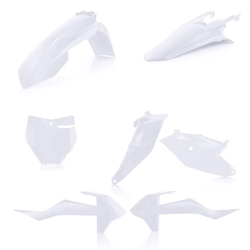 KIT PLASTIQUE CYCRA 5 ELEMENTS GAS GAS MC 85 21 BLANC KIT PLASTIQUE CYCRA 5 ELEMENTS GAS GAS MC 85 21 BLANC