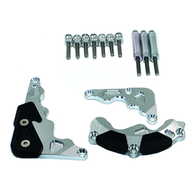 Kit Protection de Carters CNC Anodisés Noir Benelli BN600 2012-2014 Gauche et Droit Kit Protection de Carters CNC Anodisés Noir Benelli BN600 2012-2014 Gauche et Droit