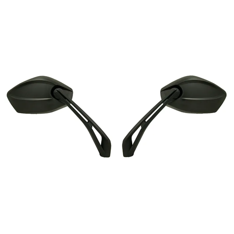 Paire de Rétroviseurs Universels - M10+M8 - Noir
