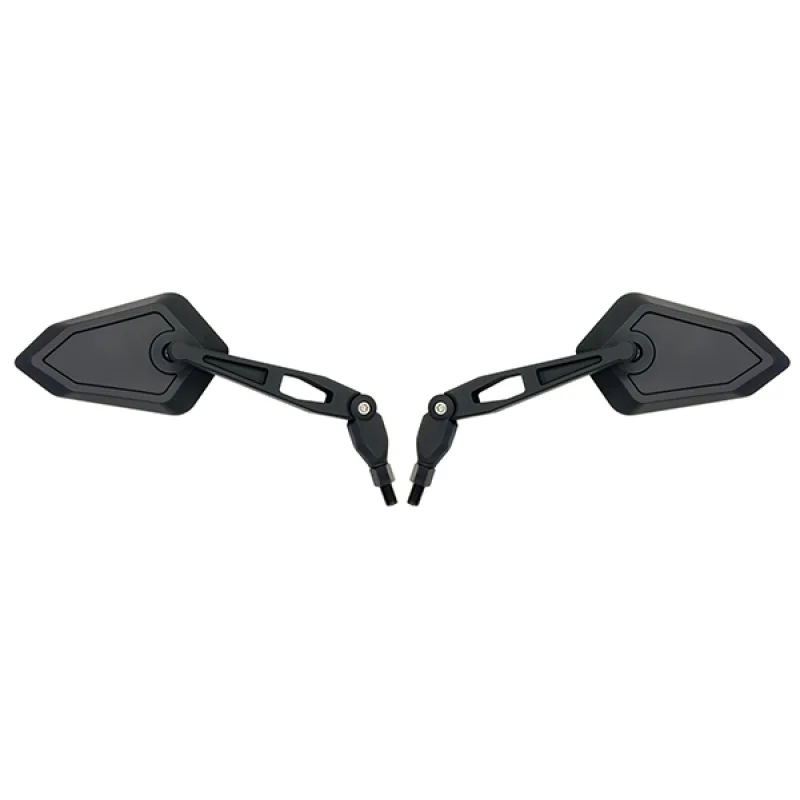 Paire de Rétroviseurs Universels Réglables - M10 - Noir Paire de Rétroviseurs Universels Réglables - M10 - Noir