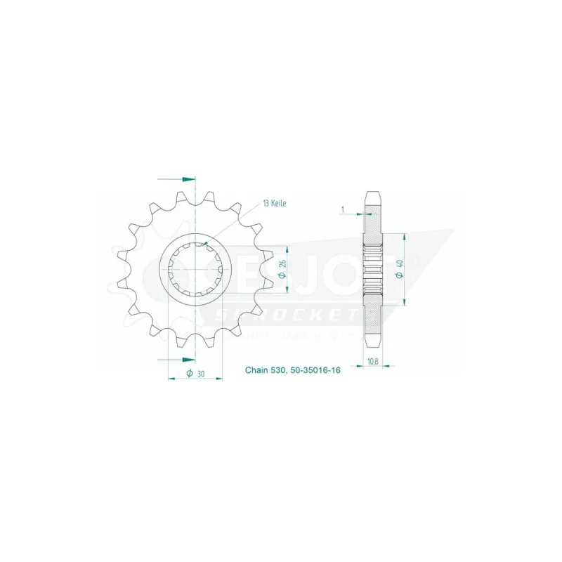 Pignon Esjot Lightweight Pignon Esjot Lightweight