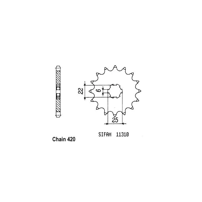 Pignon Mtx 50 83-85 Pignon Mtx 50 83-85