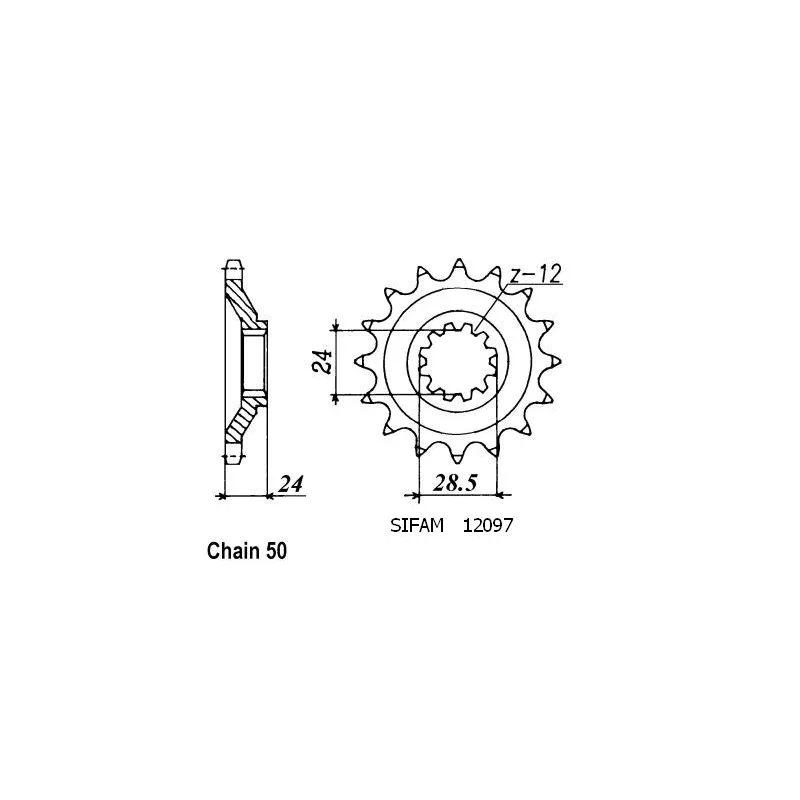 Pignon Zzr 1100 Zx 90-92 Pignon Zzr 1100 Zx 90-92