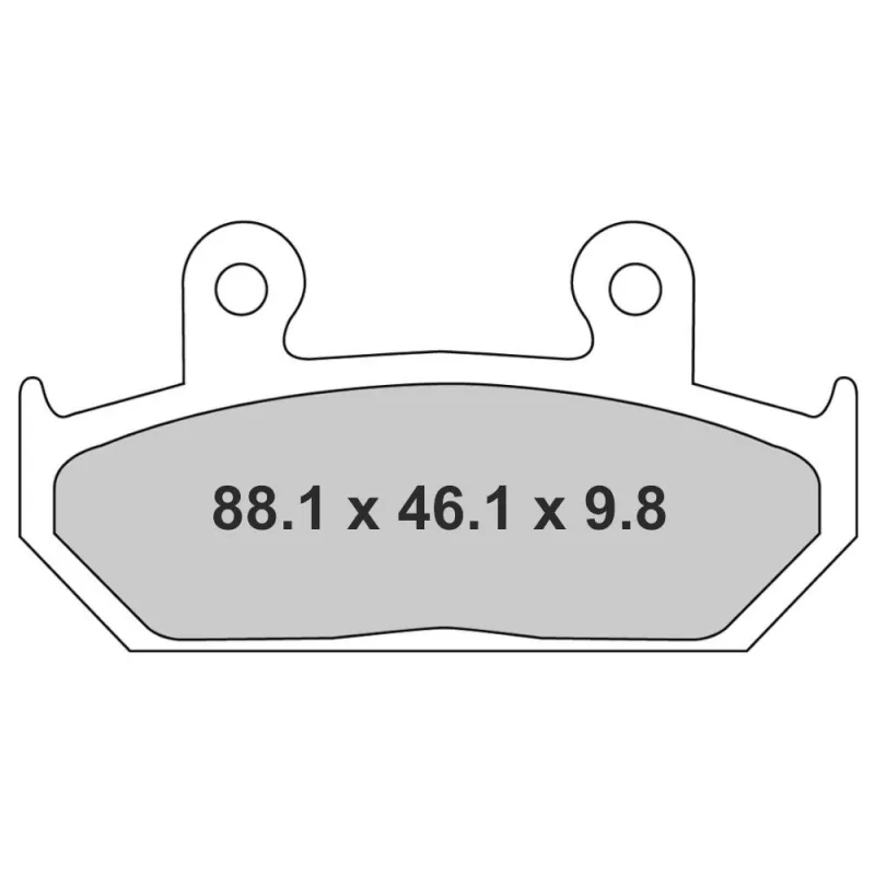 Plaquette de frein Métal Fritté Sinter Grip Road