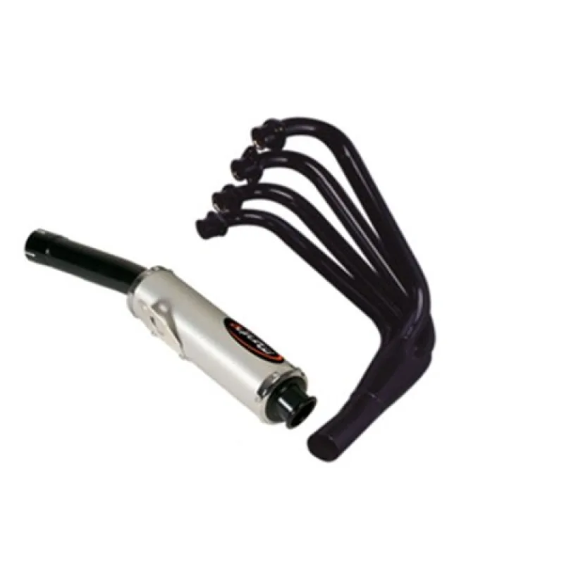 Pot 4en1 GSXF750 Ligne Complète Super Endurance Noire Pot 4en1 GSXF750 Ligne Complète Super Endurance Noire