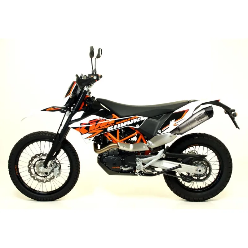 SBK LV ONE EVO HUSQVARNA 701 SUPERMOTO/ENDURO INOX SLIP-ON