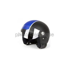 Casque Demi-Jet S706 Double Visière Noir Mat