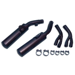 Silencieux Rond VFR 750 F 1986/1987 Ronds Ø110 Noirs Silencieux Rond VFR 750 F 1986/1987 Ronds Ø110 Noirs