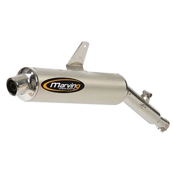Silencieux Amacal NX 250 Ø89 Chromé Revêtement Alu Silencieux Amacal NX 250 Ø89 Chromé Revêtement Alu
