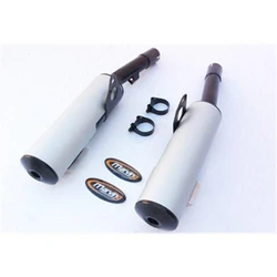 Silencieux Rond GPX 750 R Rond Ø100 Noirs Revêtement Alu Silencieux Rond GPX 750 R Rond Ø100 Noirs Revêtement Alu