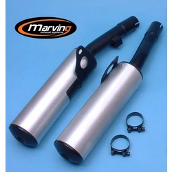 Silencieux Rond Z 1000 GTR Rond Ø100 Noirs Revêtement Alu Silencieux Rond Z 1000 GTR Rond Ø100 Noirs Revêtement Alu