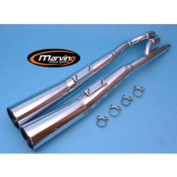 Silencieux Master GSX 550 E Chromés Silencieux Master GSX 550 E Chromés