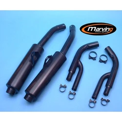 Silencieux Rond GSX-R 750 1988 Ronds Ø100 Noirs Silencieux Rond GSX-R 750 1988 Ronds Ø100 Noirs