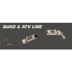 Silencieux Atv Line 150/170/250 2004 Rond Ø100 Alu Silencieux Atv Line 150/170/250 2004 Rond Ø100 Alu