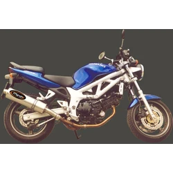 Silencieux Superline SV 650 1999/2002 Big Oval Titane Silencieux Superline SV 650 1999/2002 Big Oval Titane