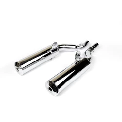 Silencieux Rond XJ 600 S DIVERSION Ø100 Acier Chromé Silencieux Rond XJ 600 S DIVERSION Ø100 Acier Chromé