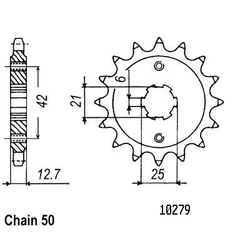 Pignon Cb 550 F 78-80 Pignon Cb 550 F 78-80