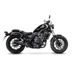 SBK CLASSIC RACER BLACK HONDA CMX 500 REBEL SLIP-ON SBK CLASSIC RACER BLACK HONDA CMX 500 REBEL SLIP-ON