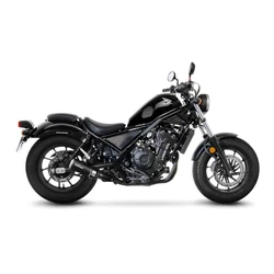 SBK LV-10 BLACK HONDA CMX 500 REBEL SLIP-ON SBK LV-10 BLACK HONDA CMX 500 REBEL SLIP-ON