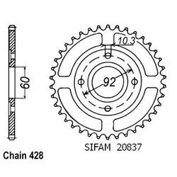 Couronne Rd 125 Dx Baton 78-81 Couronne Rd 125 Dx Baton 78-81
