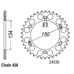 Couronne Kdx 125 90-99 Couronne Kdx 125 90-99