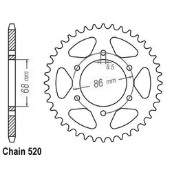 Couronne Kawasaki Z250 Couronne Kawasaki Z250