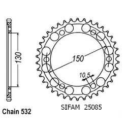 Couronne Xjr 1200 95-98 Couronne Xjr 1200 95-98