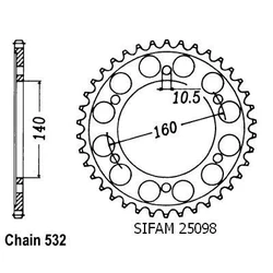 Couronne Zx-10 Tomcat 88-91 Couronne Zx-10 Tomcat 88-91
