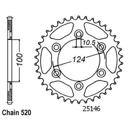 Couronne Ducati 600 Ss 94 Couronne Ducati 600 Ss 94