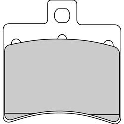 Plaquette Ferodo Organique Plaquette Ferodo Organique