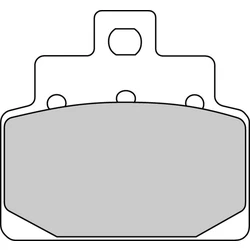 Plaquette de frein Organique Eco-Friction Route Plaquette de frein Organique Eco-Friction Route