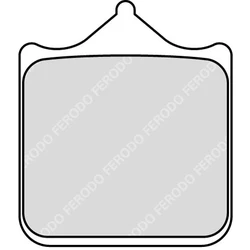 Plaquette Ferodo Métal Fritté Plaquette Ferodo Métal Fritté
