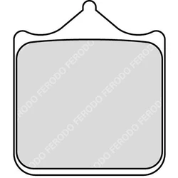 Plaquette Ferodo Métal Fritté Plaquette Ferodo Métal Fritté