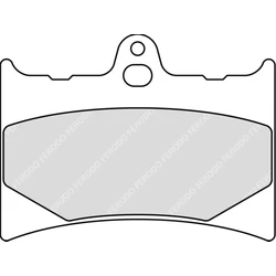 Plaquette de frein Organique Platinum Route/Off Road Plaquette de frein Organique Platinum Route/Off Road