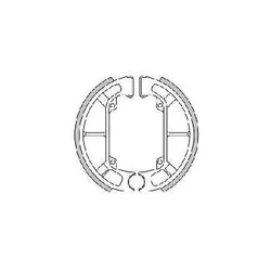 Mâchoires de Frein Ø100mm L 20mm Mâchoires de Frein Ø100mm L 20mm