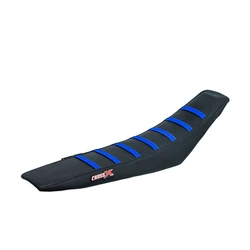 Housse de selle HUSQVARNA WR-CR 125-250 00-04 TC-TE 400-570 01-04 TOP BLACK- SIDE BLACK-STRIPES BLUE (M609-3BBBL) Housse de selle HUSQVARNA WR-CR 125-250 00-04 TC-TE 400-570 01-04 TOP BLACK- SIDE BLACK-STRIPES BLUE (M609-3BBBL)