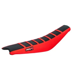 Housse de selle GASGAS EC-ECF 2012-2017 TOP BLACK- SIDE RED-STRIPES RED (M811-3BRR) Housse de selle GASGAS EC-ECF 2012-2017 TOP BLACK- SIDE RED-STRIPES RED (M811-3BRR)
